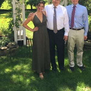 Mustard Seed Olive Green Maxi Dress